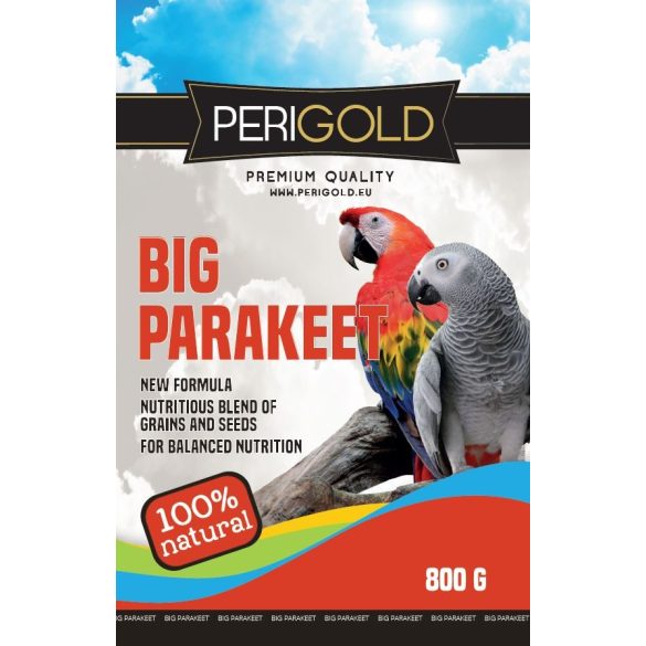 Perigold Large Parrots Food 800g