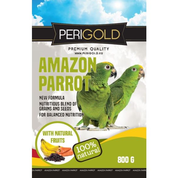 Perigold Amazon Parrot Fruit&Veggies Food 800g
