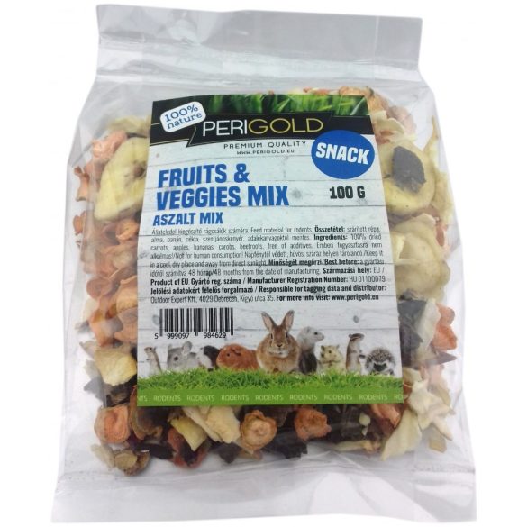 Perigold Dried Snack Fruits and Veggies Mix 100g