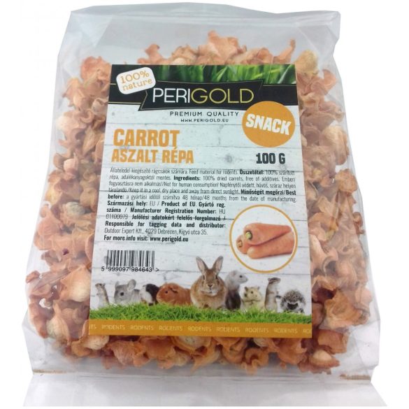Perigold Dried Snack Carrot 100g