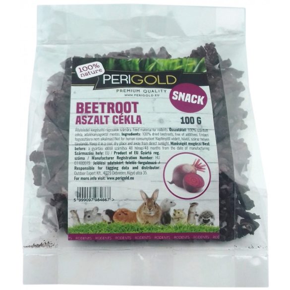 Perigold Dried Snack Beetroot 100g