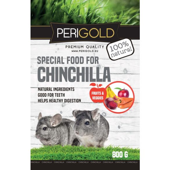 Perigold Chinchilla Fruit&Veggies Food 800g