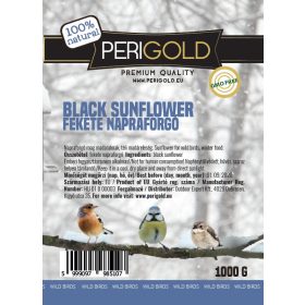 Perigold Black sunflower seeds 1kg